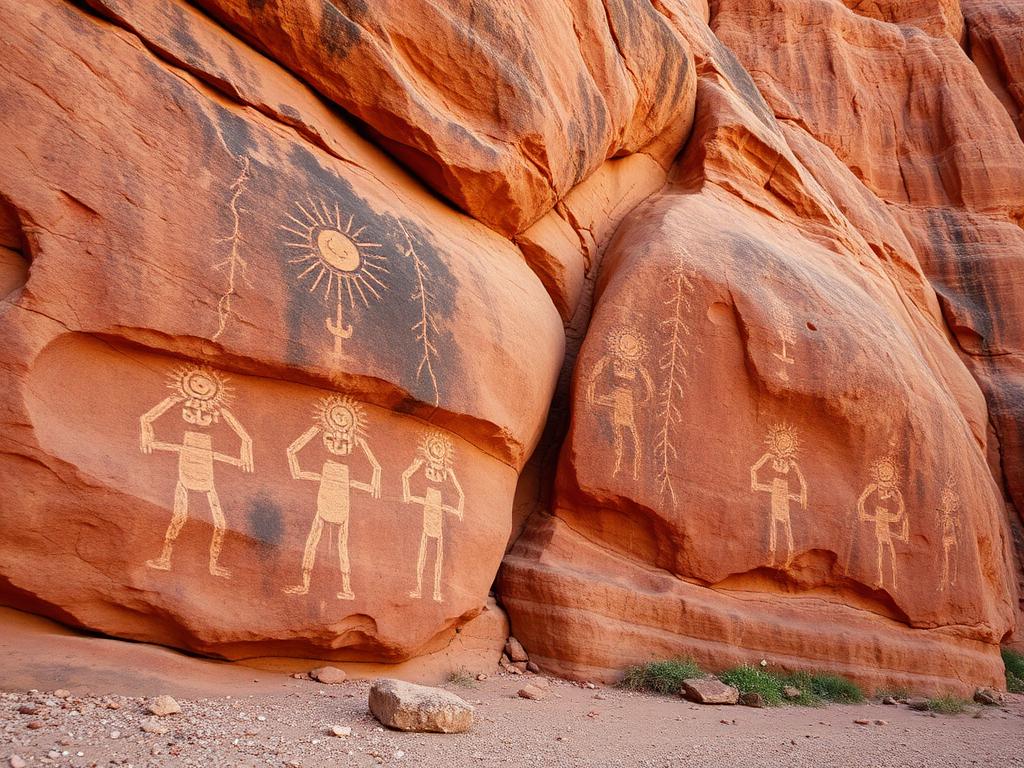 Петроглифы Тамгалы